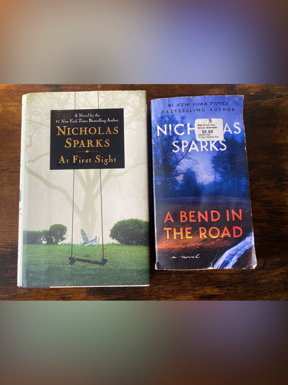 2 Novels by Best Selling Author Nicholas Sparks